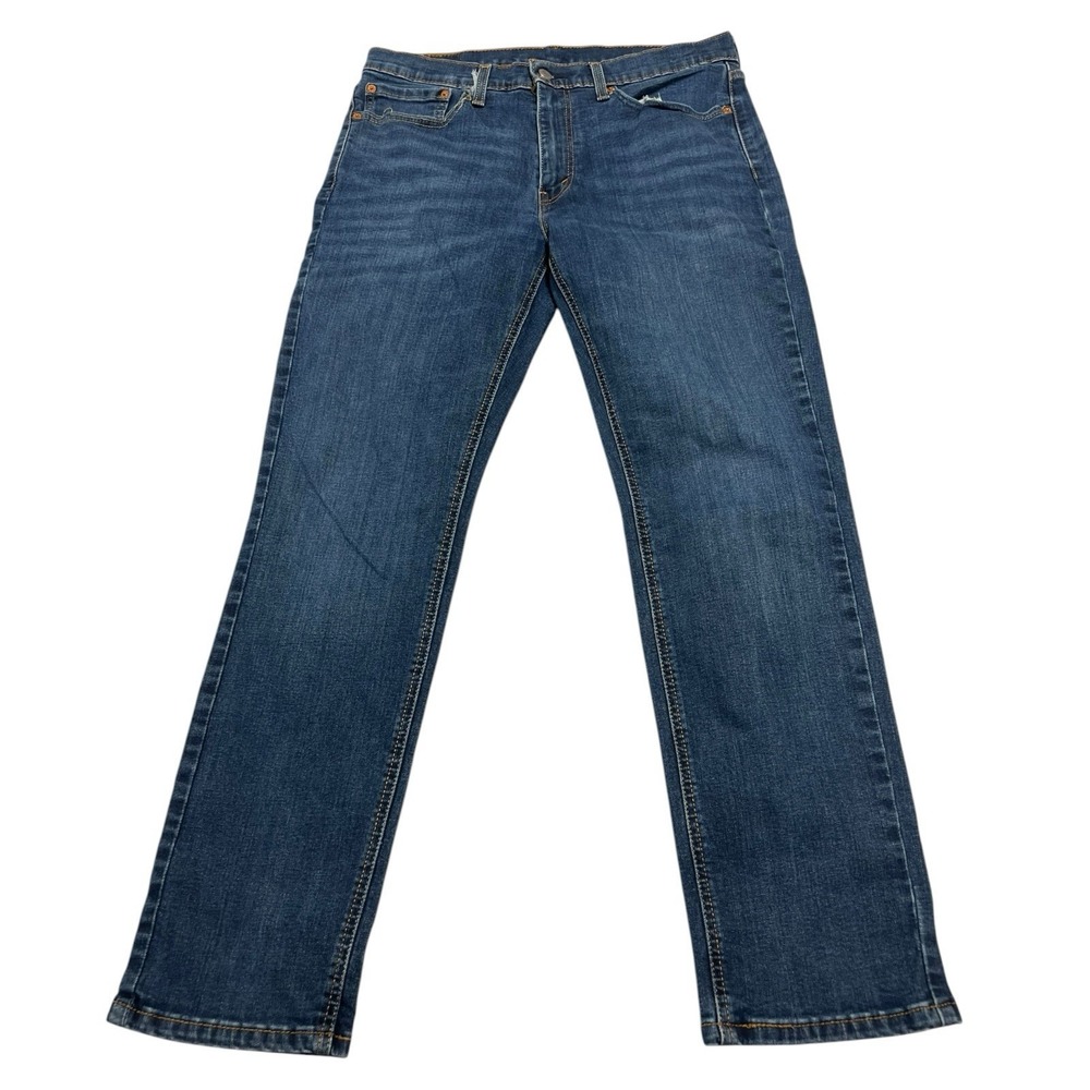 Levi's 541 Men's Jeans 34x32 Dark Blue Denim Athletic Taper Fit Jeans